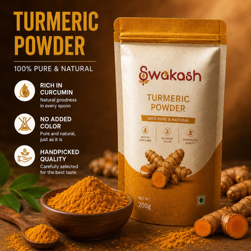 Swakash Premium Turmeric Powder (Haldi Powder)