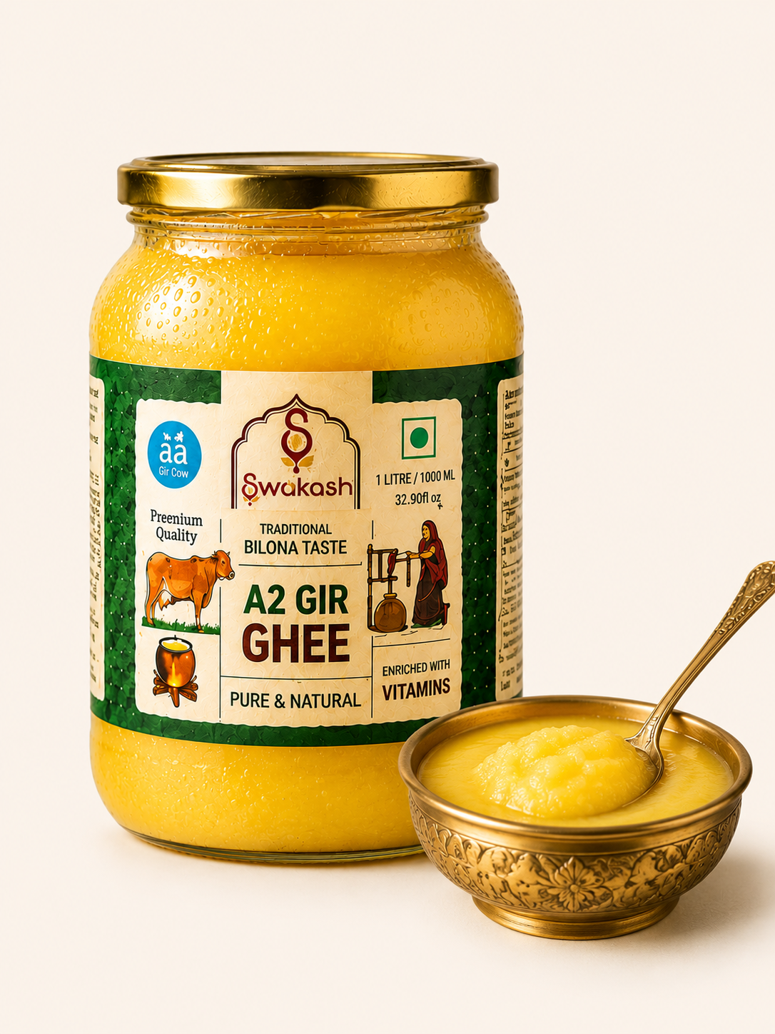 Blog 1 The Liquid Gold Secret Why A2 Desi Cow Bilona Ghee is the Ultimate Superfood for Your Family