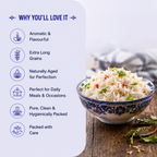 Swakash Premium Basmati Rice Super | Extra Long Grain | Naturally Aged Rice