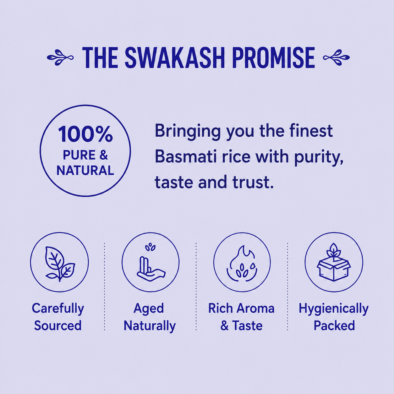 Swakash Premium Basmati Rice Super | Extra Long Grain | Naturally Aged Rice
