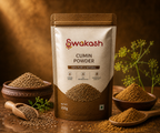 Swakash Cumin Powder 200g | Pure & Natural Jeera Powder