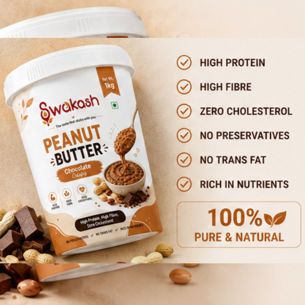 Swakash Chocolate Crunchy Peanut Butter