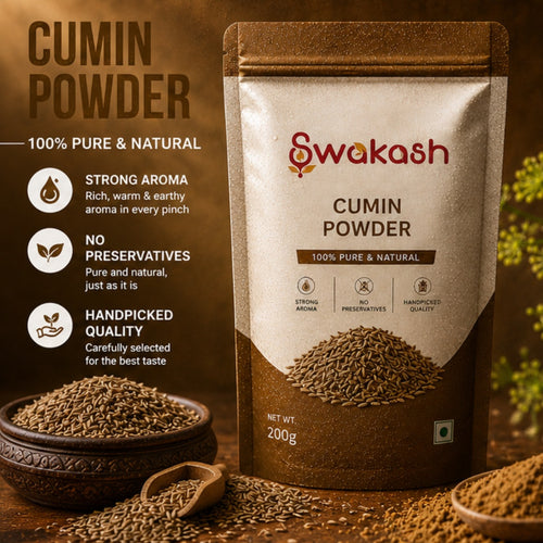 Swakash Premium Cumin Powder (Jeera Powder)