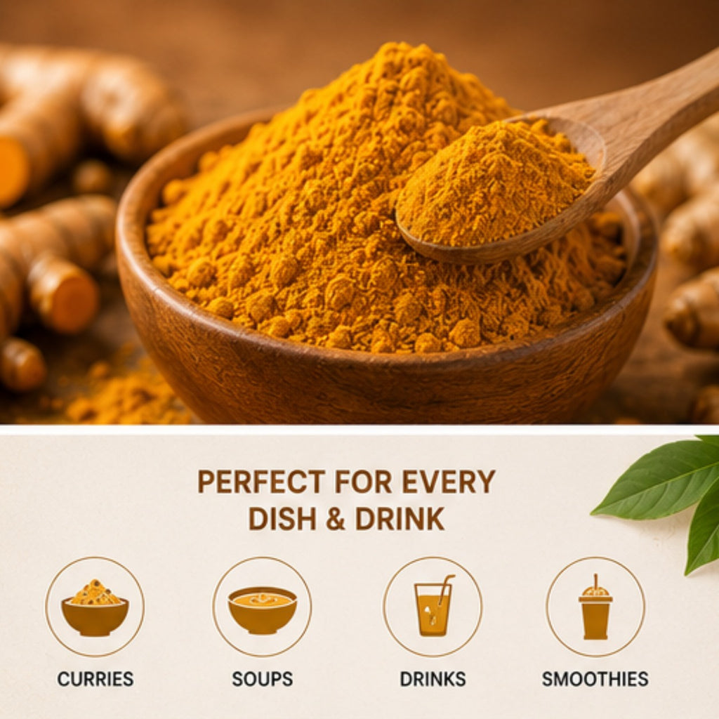 Swakash Premium Turmeric Powder (Haldi Powder)